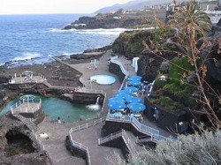 Charco Azul auf der Ostseite La Palmas